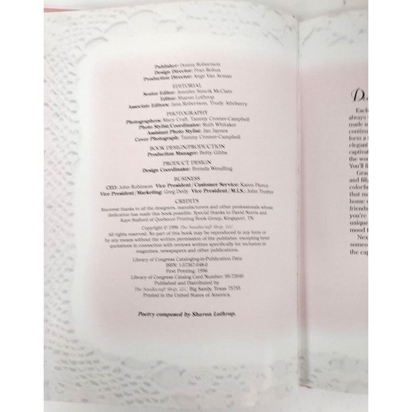 Captivating Crochet ©1996  The Needlecraft Shop Donna Robertson Ed. Pattern - Picture 4 of 9